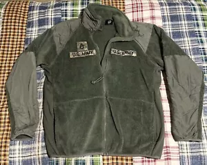 US Army Jacket Mens M Reg Green Foliage Gen III Cold Weather Fleece ECWCS L3 - Picture 1 of 3