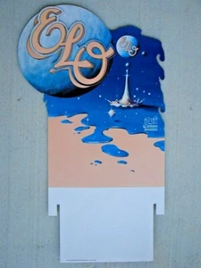 ELECTRIC LIGHT ORCHESTRA 1981 TIME PROMOTIONAL JET STANDUP W/ LP CARD ELO LYNNE - Picture 1 of 12