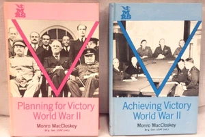 2) 1970 1sts,MacCloskey PLANNING FOR VICTORY IN WWII/ ACHIEVING VICTORY,Overlord - Picture 1 of 19