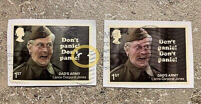 Gb Dad's Army Recent Commemorative Stamp Print Error Misprint Rare • 10.89£