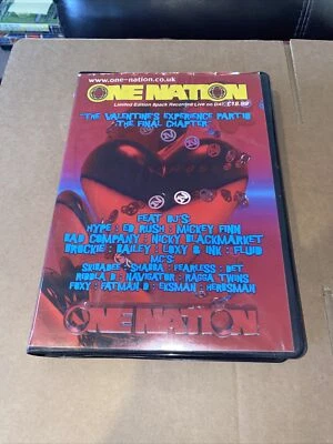 One Nation Valentines Experience 10 2003 Drum & Bass Rave Tape 8 Pack 1 Missing - Image 1 of 4