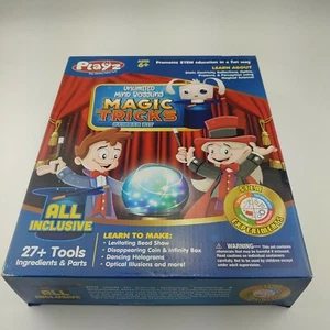  Playz Unlimited Magic Tricks Set for Kids w Science Experiments  - Picture 1 of 5