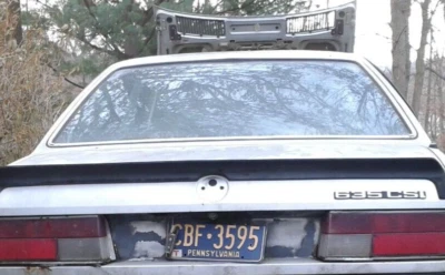 BMW 635CSI (E24) 1982 juego de tiras de bloqueo de moldura de ventana trasera Foto 1 de 3