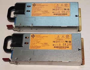 LOT OF 2 656363-B21 HP 750W Platinum Power Supply 643932-001 660183-001 - Picture 1 of 5