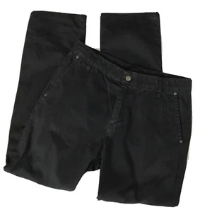 !SOLID Mens Jeans Black Denim Straight Leg Size 32 X 32 - Picture 1 of 3
