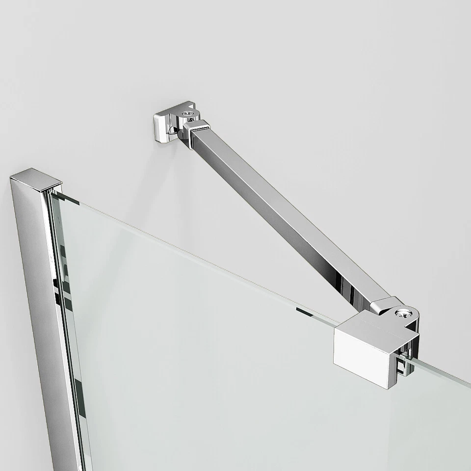 Haltestange Querstange Stabilisator Glashalter Duschwand Dusche Duschkabine NEU Wand HS21 / 575 mm