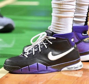 Nike Kobe 1 Protro "Black Out" púrpura universitario - para hombre talla 10 - Imagen 1 de 24