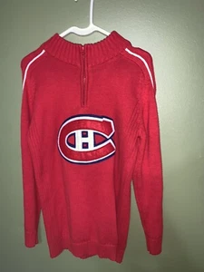 NHL Montreal Canadiens Sweater Size Large - Picture 1 of 3