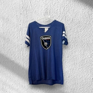 NWT San Jose Quakes 1974 Shirt Women’s Size XL Short Sleeve MLS Soccer - Picture 1 of 5