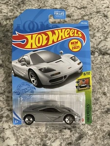 2021 Hot Wheels Exotics P Case McLaren F1 Silver #235 ๐ฅ๐ฅ - Picture 1 of 2