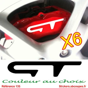 Pegatinas Gt - Autoadhesivo Zapata Freno Pistón Mégane Twingo Renault Deporte - Imagen 1 de 3