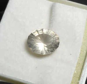 Smokey Quartz Hand Cut Oval Natural Loose Gemstone (2.2 ct.) (9.5x7.6 mm) - Picture 1 of 6