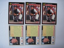 RON KARKOVICE BASEBALL CARDS 1991 Score #833 Chicago White Sox Catcher Original