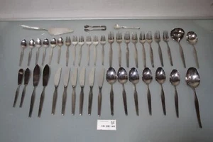Robbe & Berking Versilbert Besteck 42 Teilig 90er 1692g - Picture 1 of 12