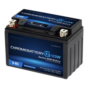 YTX9-BS Bluetooth ATV Battery for Honda, Polaris, Suzuki - Picture 1 of 7