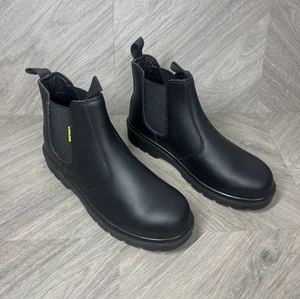 Amblers Slipper Arbeitsstiefel schwarz brandneu - Größe UK 9 - Bild 1 von 15