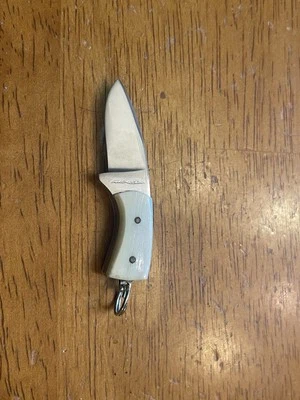 CUCHILLO BOWIE DE CAZA DE PERLAS MINIATURA DE COLECCIÓN PARKER CUT CO JAPÓN CUCHILLOS CON ENCANTO DE NIEBLA Foto 1 de 3