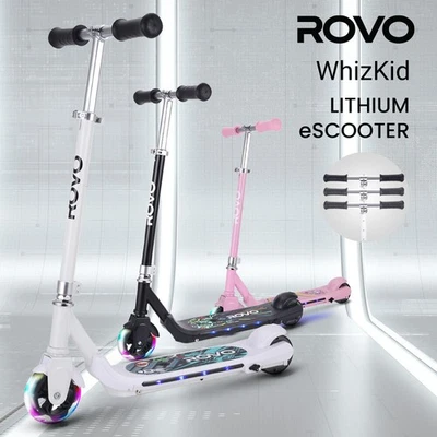 ROVO KIDS WhizKid Electric Scooter eScooter Height Adjustable Lithium Toy - image 1 of 2
