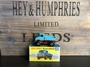 Matchbox Superfast n.49A-1.Prima versione 1.Prima confezione originale VNM del 1970 - Foto 1 di 8