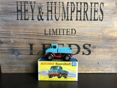 Matchbox Superfast n.49A-1.Prima versione 1.Prima confezione originale VNM del 1970 - Immagine 1 di 4