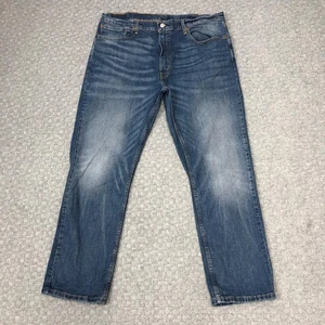 Pantalones de mezclilla elásticos de pierna recta relajados azules 38x30 Levis 559 para hombre causales - Imagen 1 de 14