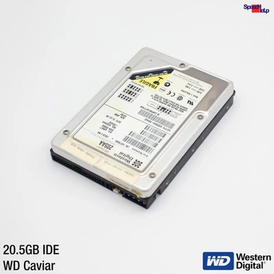 Hard Disk 20GB 20.5 Western Digital WD 205AA Caviar WD205AA HDD Hard Drive Ide - Image 1 of 3