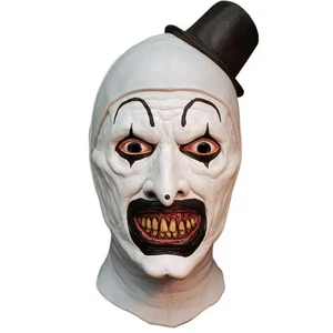 Terrifier "Art The Clown" Full Head Latex Horror Movie Character Clown Mask - Picture 1 of 3
