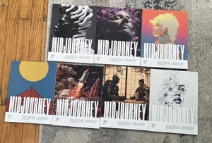 Midjourney Magazines Lot V5.2 V6 Issues 7-13 AI Artificial Intelligence Art - Picture 1 of 9