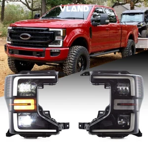 VLAND LED Headlights For 2020-2022 Ford F250 350 450 F550 Super Duty Front Lamps - Picture 1 of 16