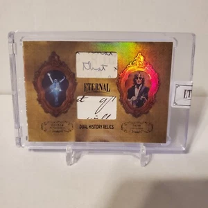 2024 Eternal Cuts Michael Jackson John Lennon DUAL GOLD RELIQUIA STORICA 1/10 - Foto 1 di 2