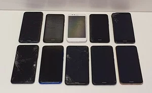 Job Lot 19x Mixed Huawei Honor Y6 Y7 P8 P9 Nova Ascend - Faulty Spares/Repairs - Picture 1 of 4