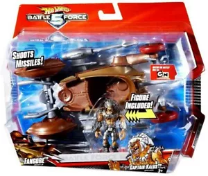 Nuevo en caja Hot Wheels Battle Force 5 vehículo Captain Kalus y Fangore. Envío gratuito - Imagen 1 de 3
