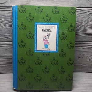Vintage Wonderful Worlds of Walt Disney: Walt Disney's America Golden Press 1965 - Picture 1 of 9
