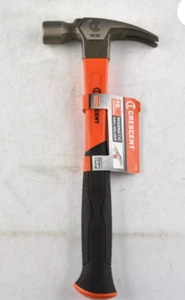 NEW Crescent Rip Claw Hammer With Fiberglass Handle 16 Oz Magnetic Nail Holder - Picture 1 of 4
