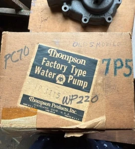 VINTAGE Oldsmobile Futuramic 1948 V8 model 98, 1949-50 V6 Model 76, Water Pump - Picture 1 of 7