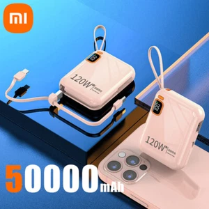 Xiaomi 120W 50000mAh Portable Power Bank High Capacity Cable  Fast Charging - Picture 1 of 14