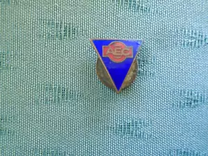 VINTAGE AEC - BUSES MOTORS LORRY TRUCK - ENAMEL LAPEL BADGE - SEE PICTURES - Picture 1 of 2