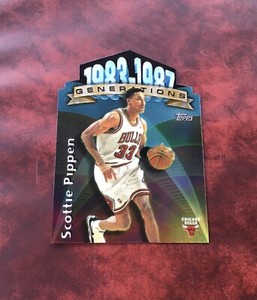 Scottie Pippen 1997/98 Topps Topps Generations Insert #G9