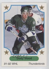 1991-92 7th Inning Sketch WHL Dody Wood #134