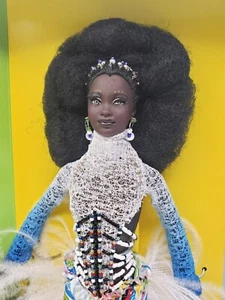 Barbie Byron Lars Mbili Doll 55287 Treasures Of Africa 2002 Mattel w/certificate - Picture 1 of 16