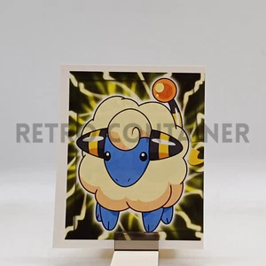 NINTENDO POKEMON MERLIN Sticker Card (2001 Series 4) - 105 - Mareep - Picture 1 of 1