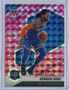 Mosaico Panini 2020-21 camuflaje rosa #123 Derrick Rose - Imagen 1 de 1
