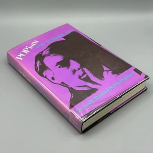 POPism The Warhol '60s 1980 by Andy Warhol & Pat Hackett 1st Edition Dust Jacket - Picture 1 of 8