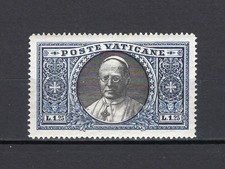 #519 - Vaticano - 1,25 lire Giardini e medaglioni, 1933 - Linguellato (* MH)