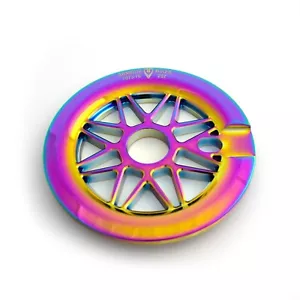 Armour Bikes Diesel BMX guard sprocket 25t 7075-t6 oil slick - Picture 1 of 7