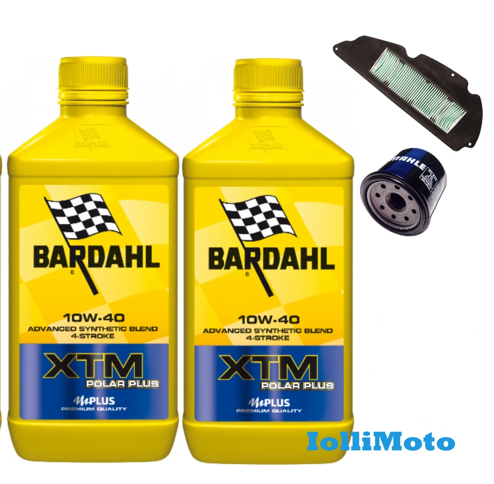 KIT TAGLIANDO BARDAHL XTM 10W-40 + FILTRI ARIA E OLIO HONDA SH 300 i ABS - Immagine 1 di 1
