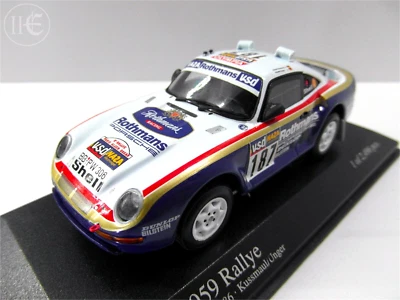Porsche 959 "Rothmans" Rallye Paris-Dakar 1986 - 1:43 - Minichamps 400 866287 - Immagine 1 di 3