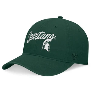 Men's Top of the World Green Michigan State Spartans Heritage CeeCee Adjustable - Picture 1 of 4
