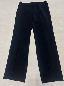 Pantalones Escada Vestido Trabajo Pantalones Negro Talla 42 EE. UU. 12 Carrera Profesional - Imagen 1 de 6