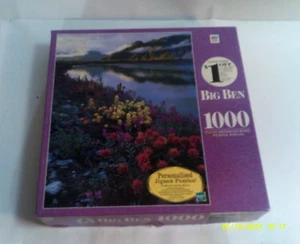 (Lot of 3)    2 - MILTON BRADLEY,  1 - WHITE MOUNTAIN   1000 PIECE PUZZLES - Picture 1 of 6